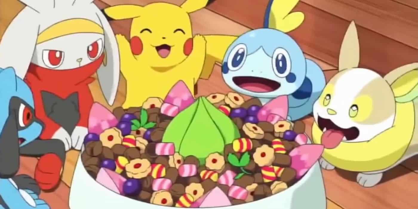 Pokemon eating