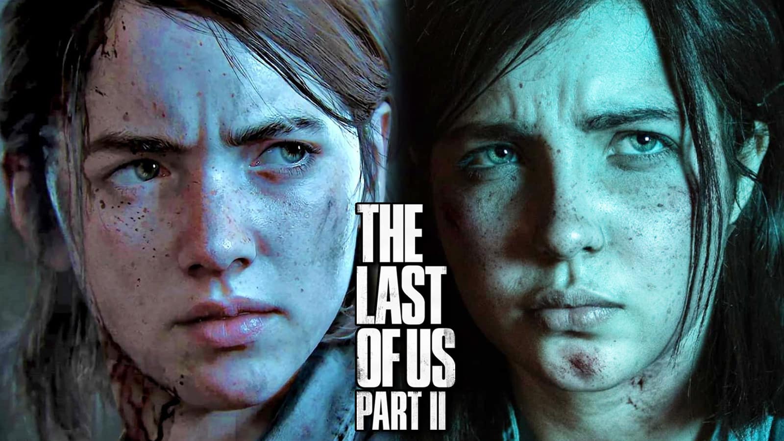Ellie from the last of Us Part II next to cosplayer
