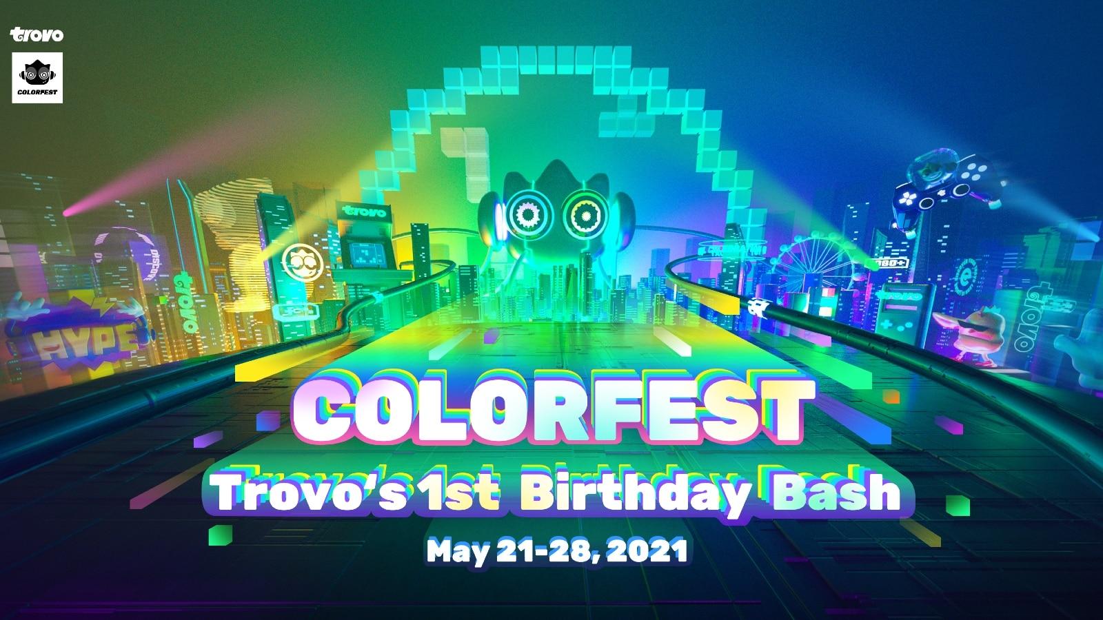 Trovo Colorfest 1st Birthday Bash