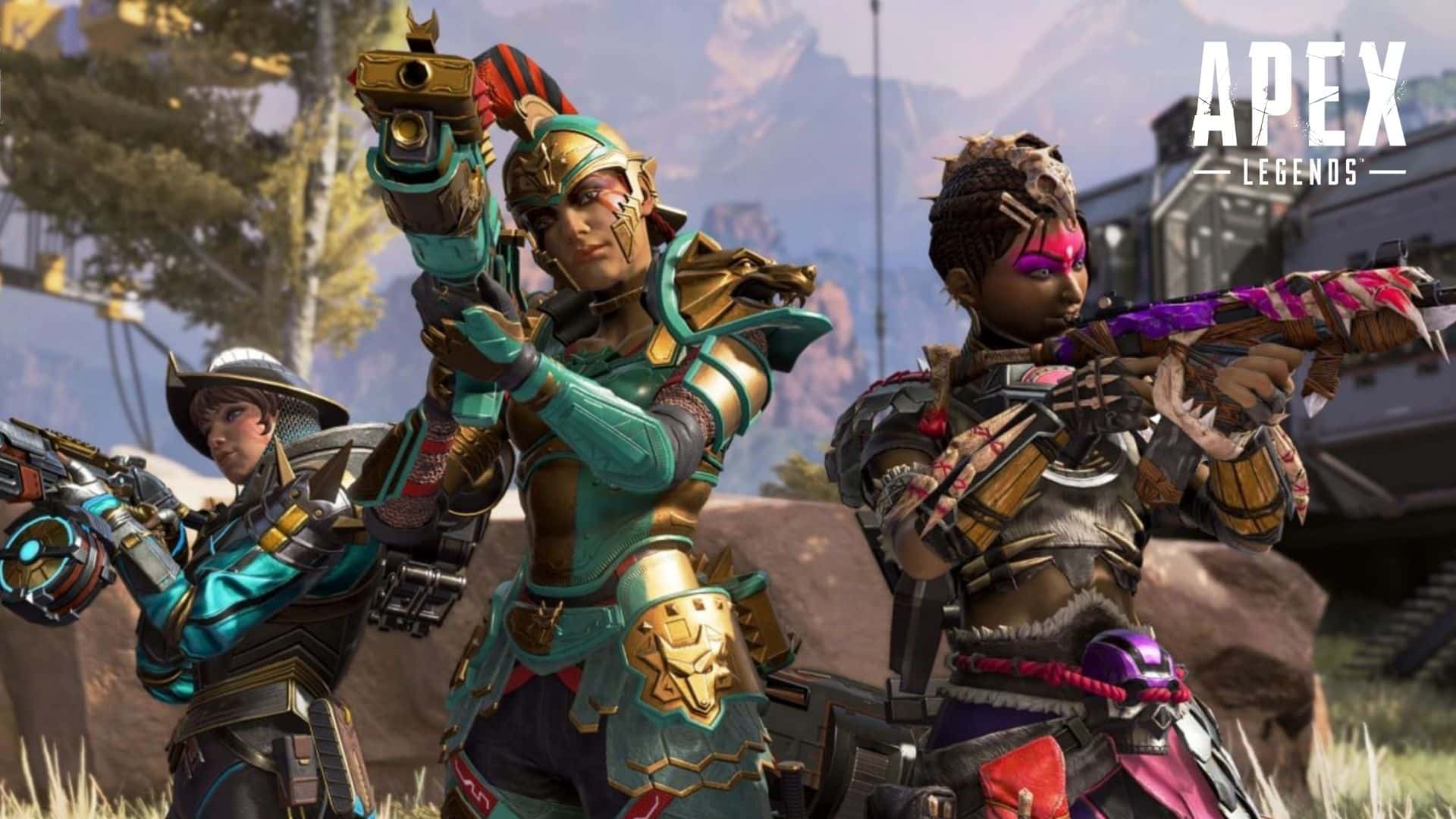 Apex Legends trio of characters