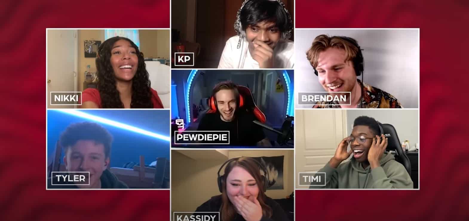YouTuber PewDiePie plays Odd Man Out with fans