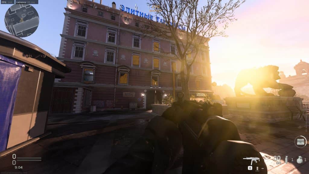 Modern Warfare sun glare image