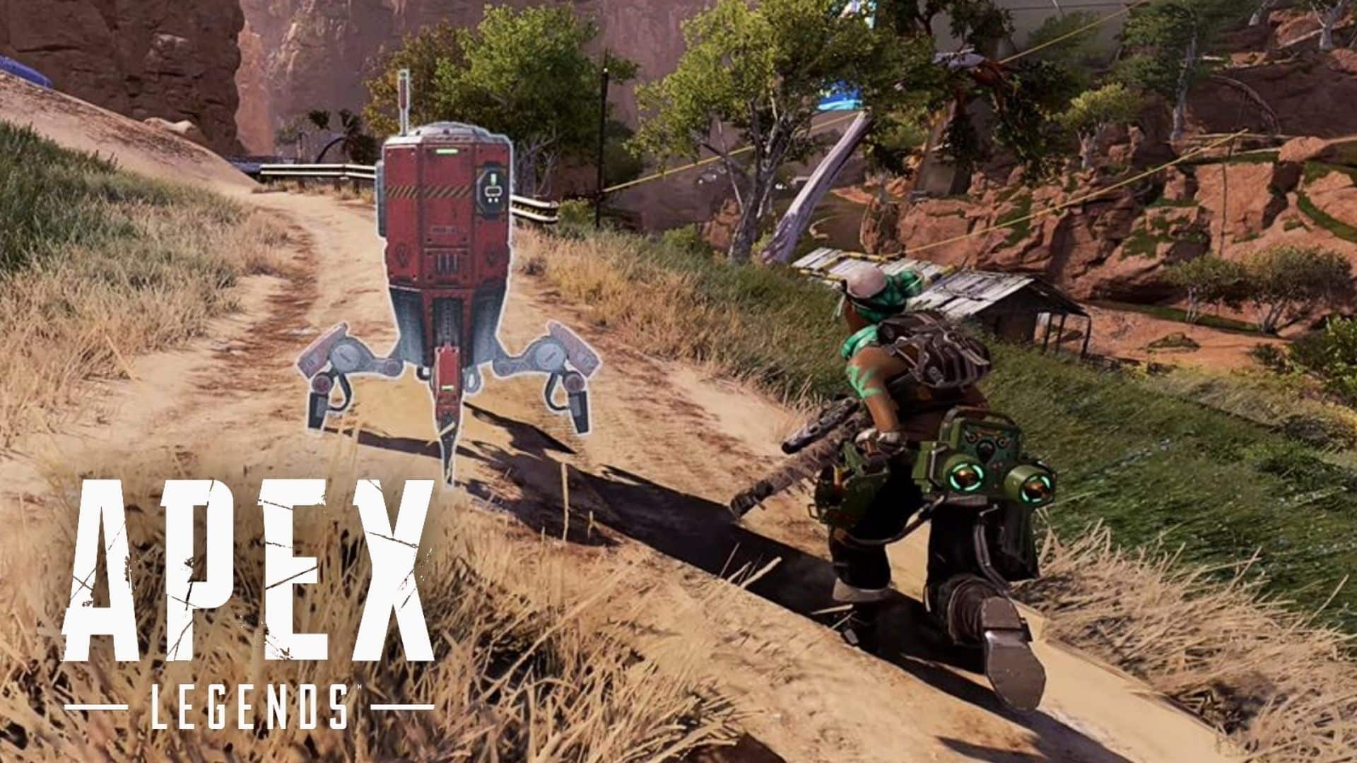 Mobile Respawn Beacon being used in Apex Legends