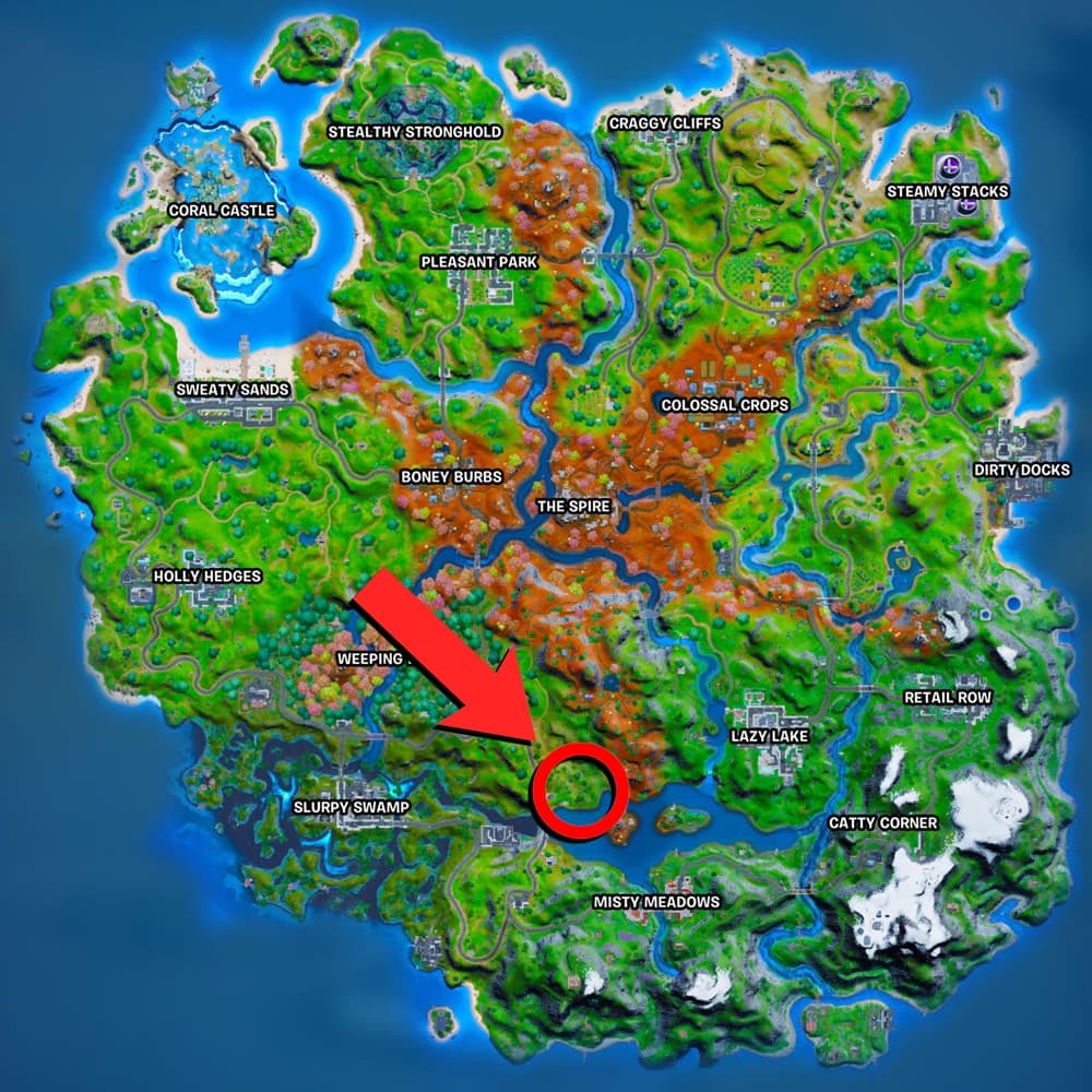 Fortnite Downed Black Helicopter Location