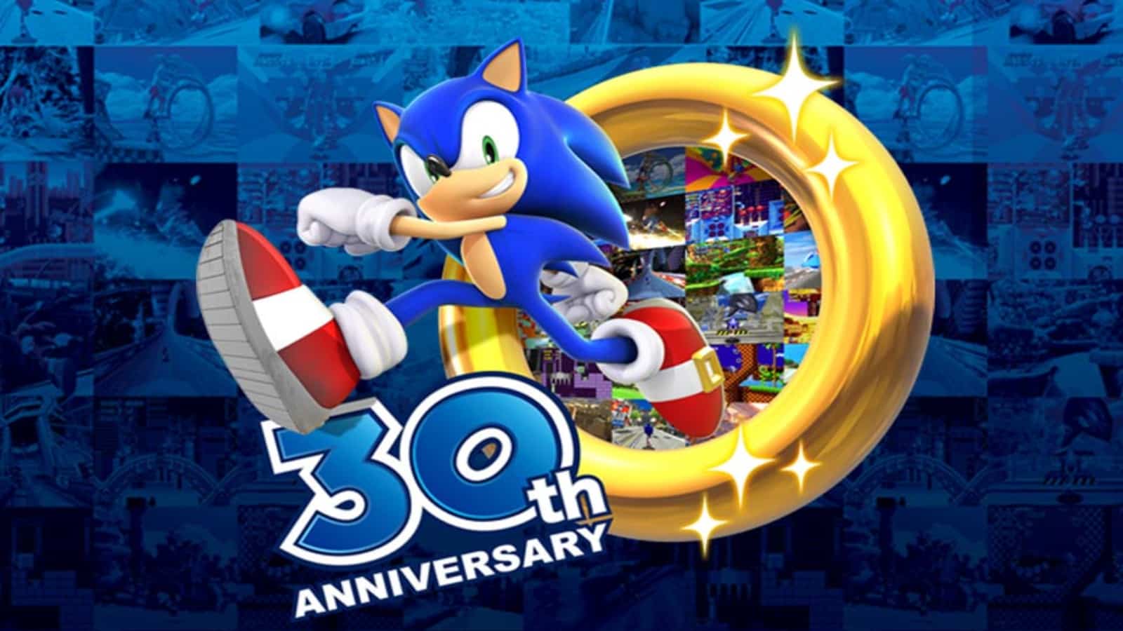 Sonic ring running 30th anniversary