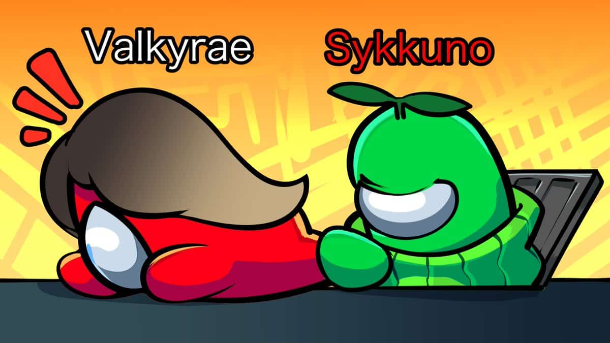 Valkyrae Sykkuno Among Us