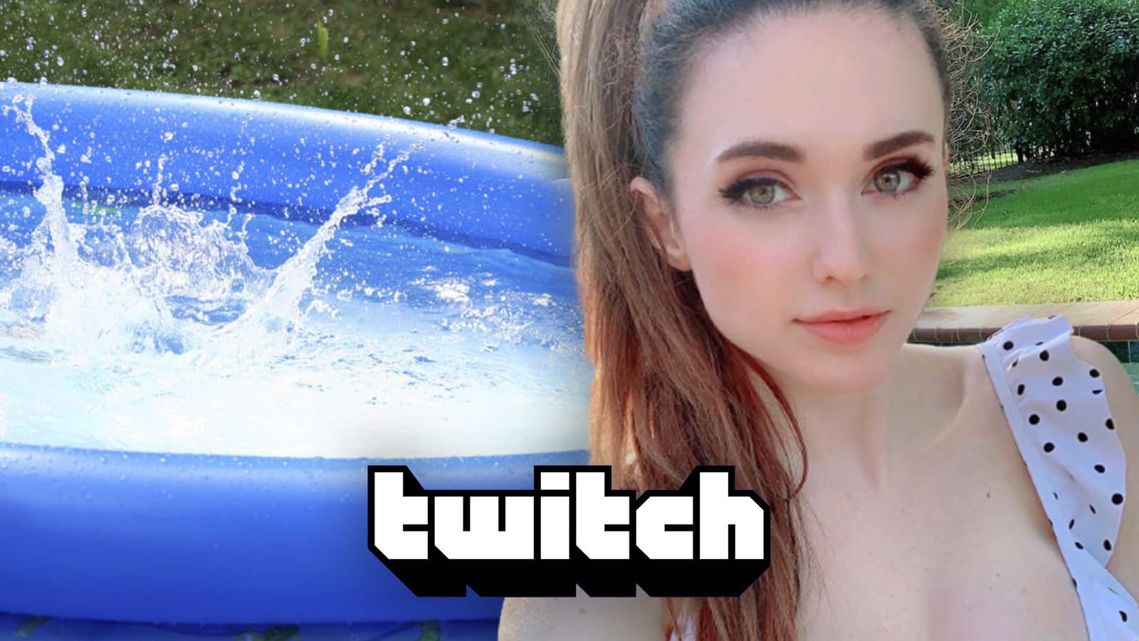 Amouranth in hot tub