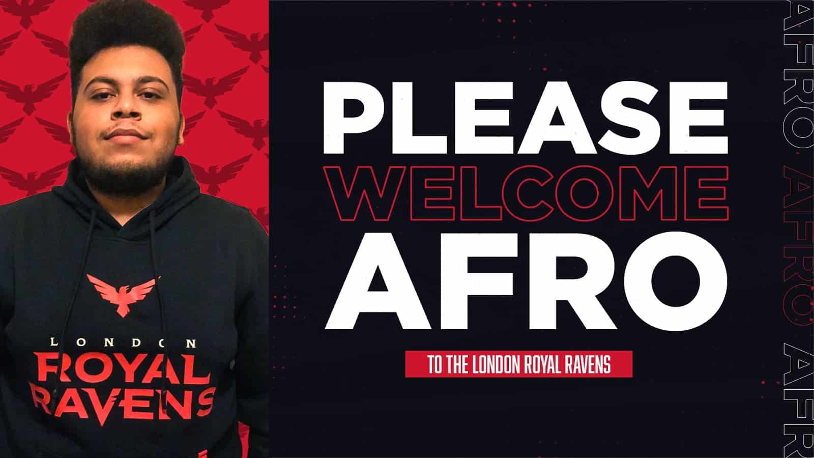 welcome afro royal ravens