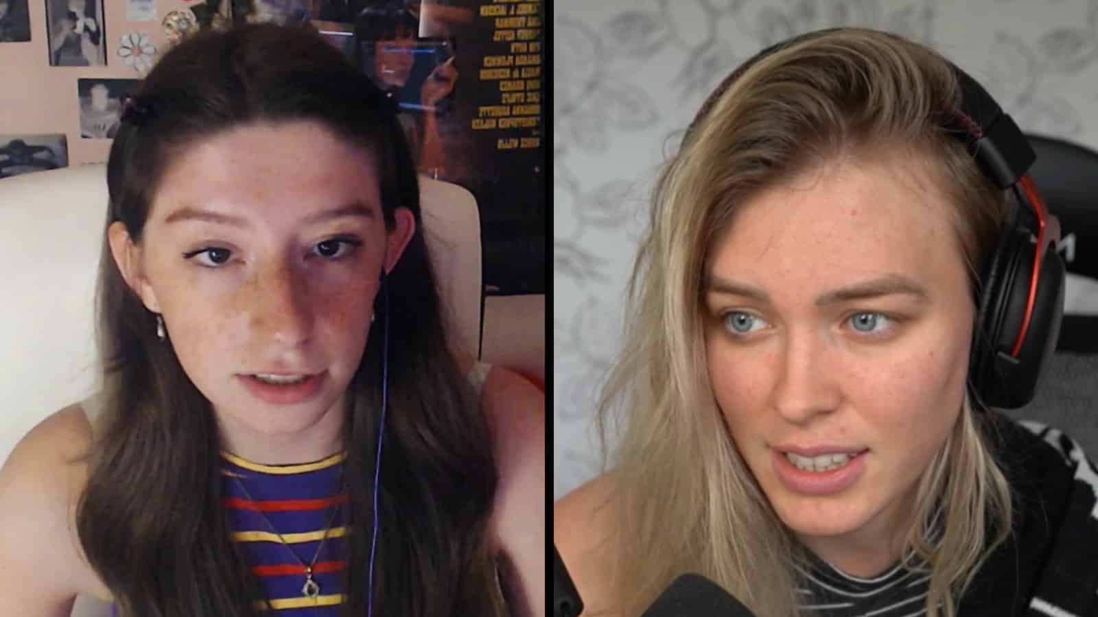 Twitch streamers QTCinderella & Babbsity get into heated argument