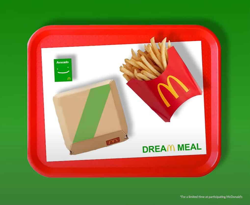 Fake Dream McDonald's meal ad Liam Bedford
