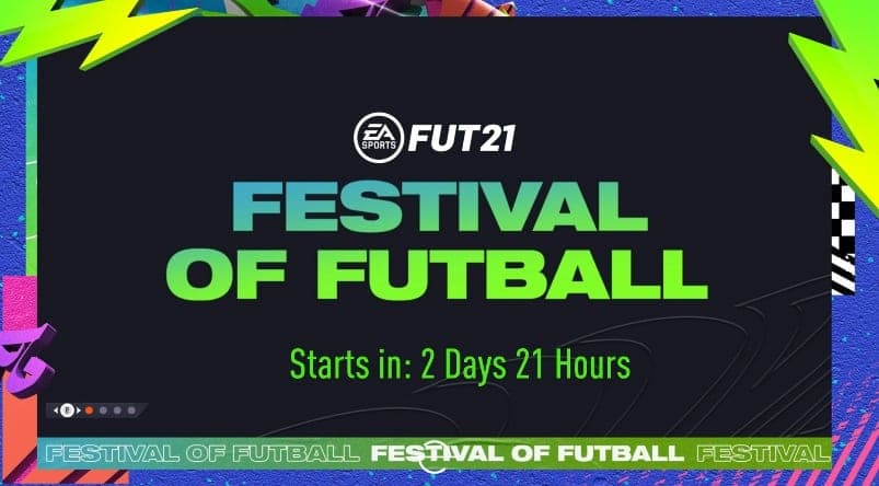 EA SPORTS confirmed the "Festival of Futball" promo on their FIFA loading screen.