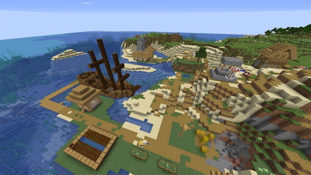 Minecraft Coastal Village