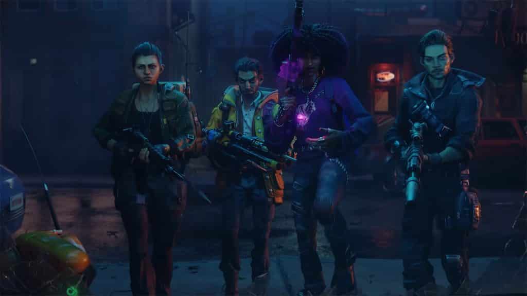 An image from the trailer showcasing the characters in Redfall
