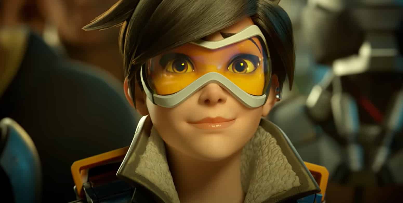 Adorable Overwatch skin concept turns Tracer into Japanese school
