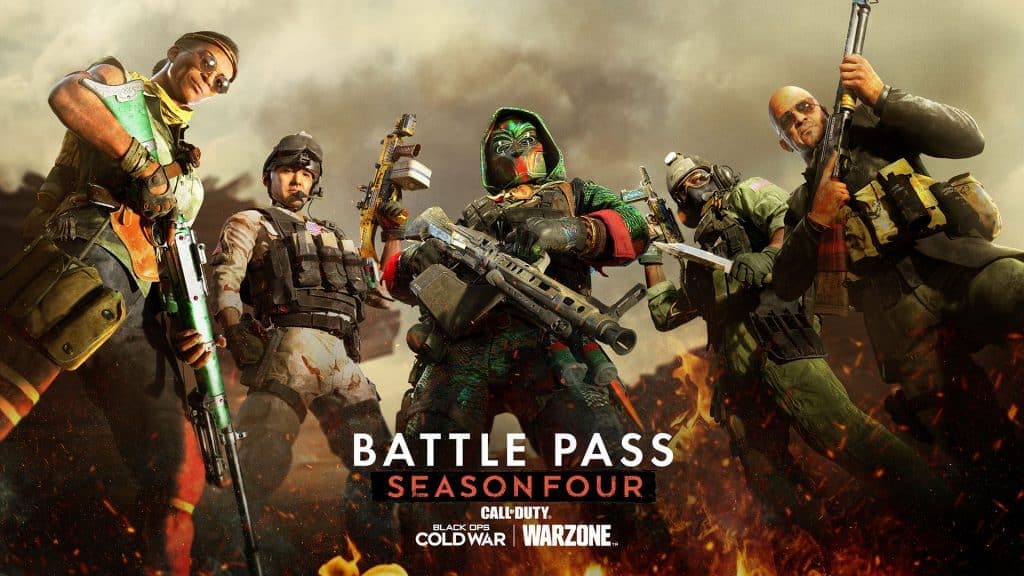 Black Ops Cold War Season 4 Battle Pass