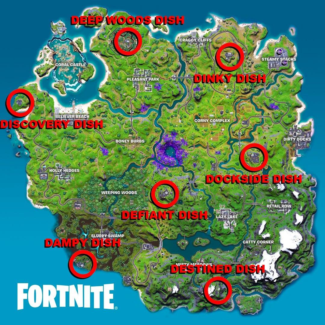 Fortnite IO Base locations