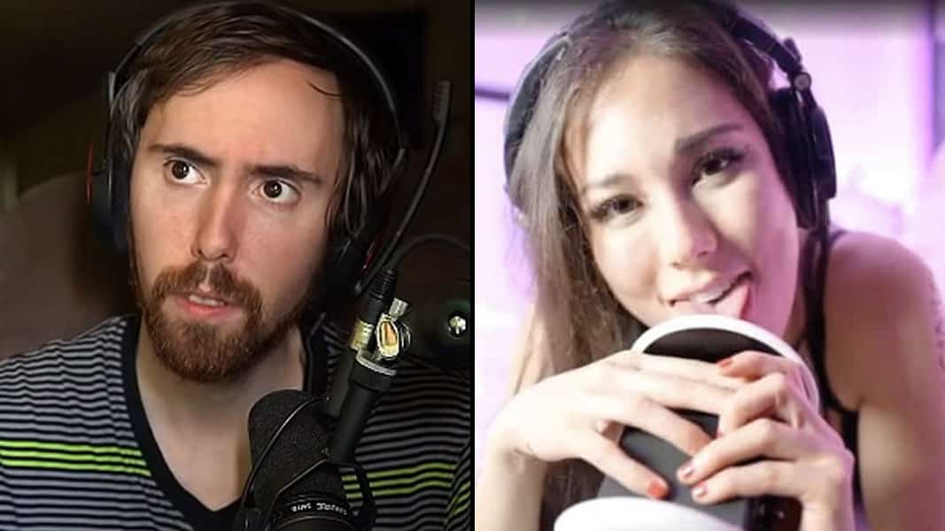 Asmongold and Indiefoxx streaming on Twitch