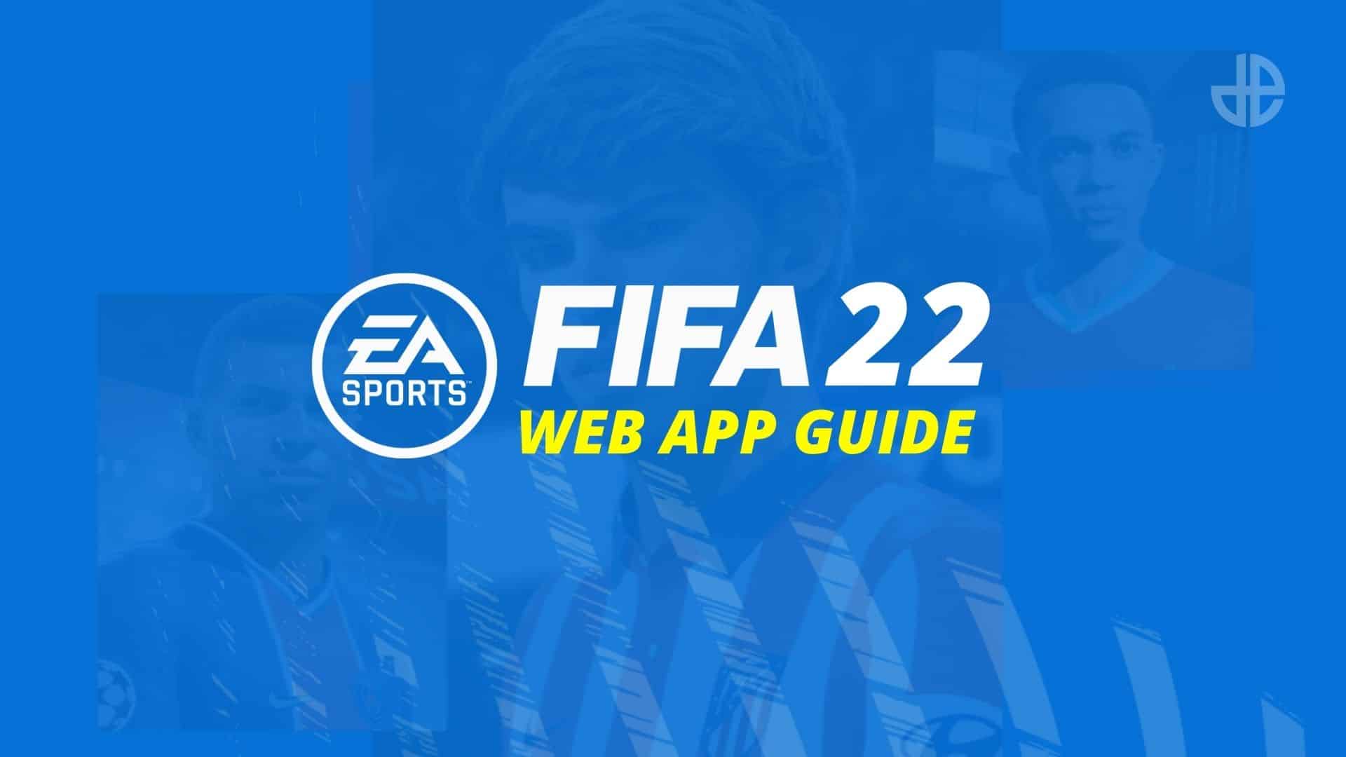 FIFA 21 web app and companion app