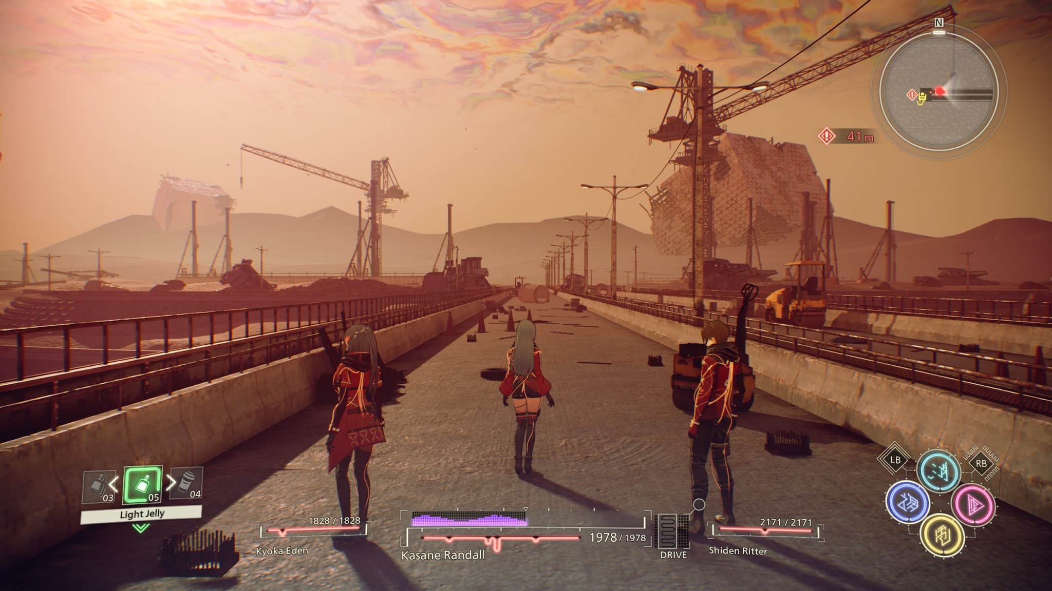 Scarlet Nexus environments