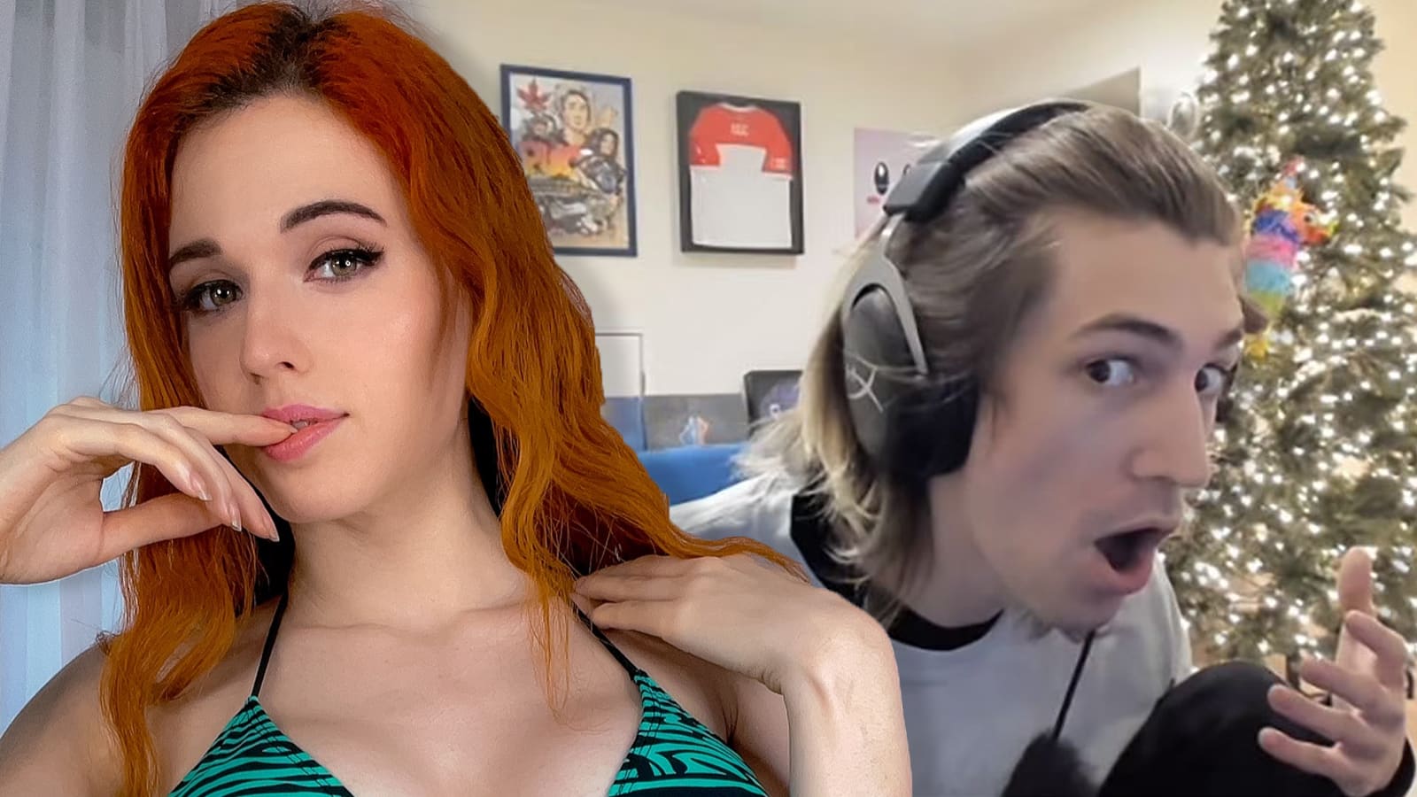 xQc Amouranth Twitch Ban