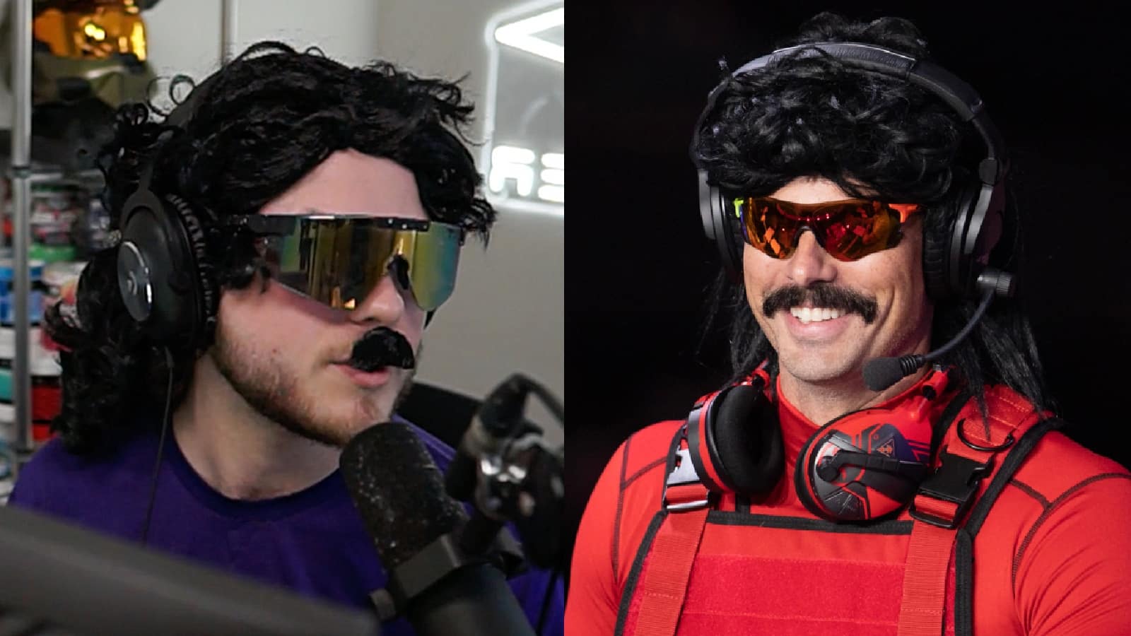 zlaner and dr disrespect cosplay duo