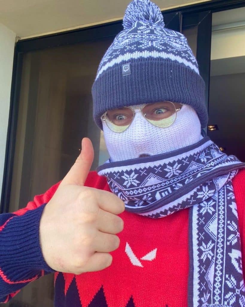 Anomaly Twitch Streamer Instagram Mask Picture