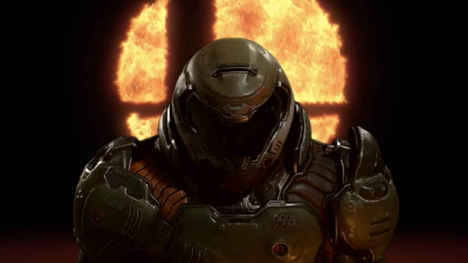Doomslayer in smash ultimate as DLC fighter