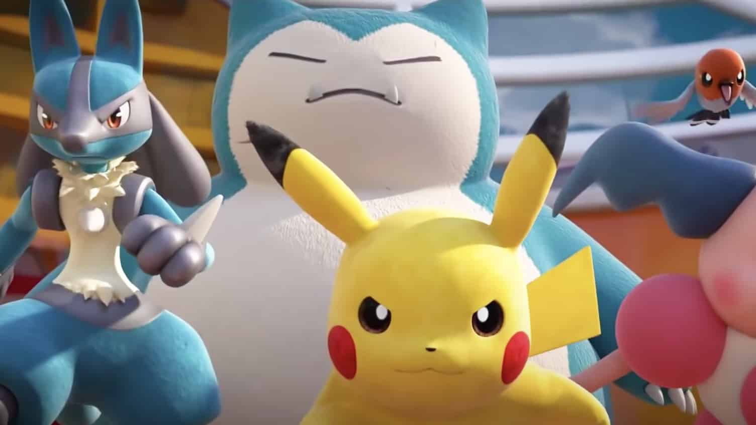 Pokemon Unite Trailer showdown Pikachu