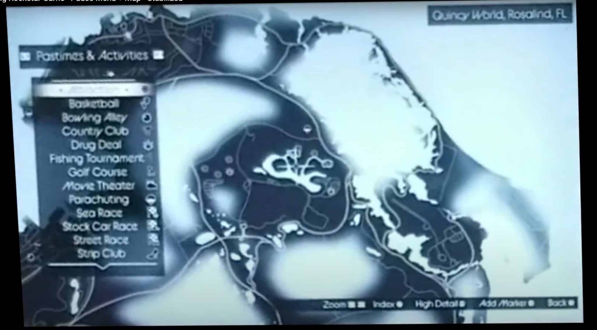 Leaked GTA 6 map