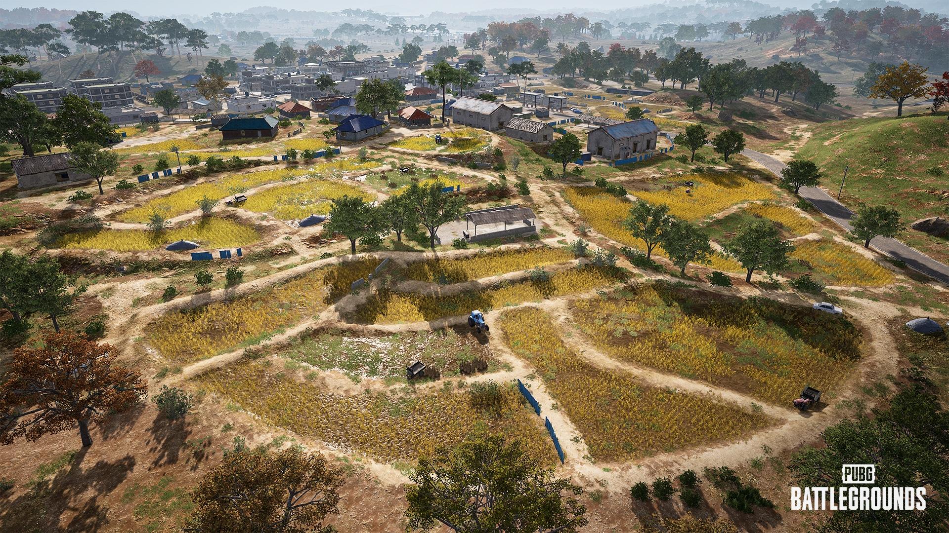 PUBG Patch 12.2 Taego map