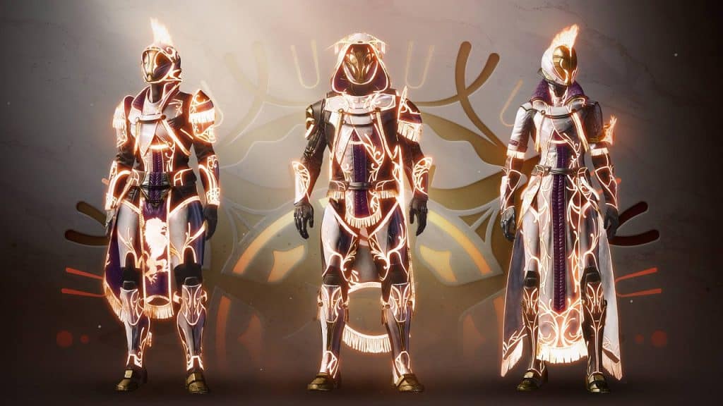 Destiny 2 Solstice of Heroes 2021 Guardians Armor Glows Solar Subclasses