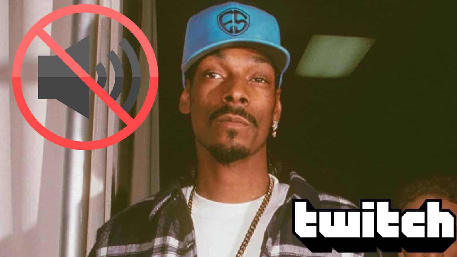 Snoop Dogg muted during entire Twitch stream