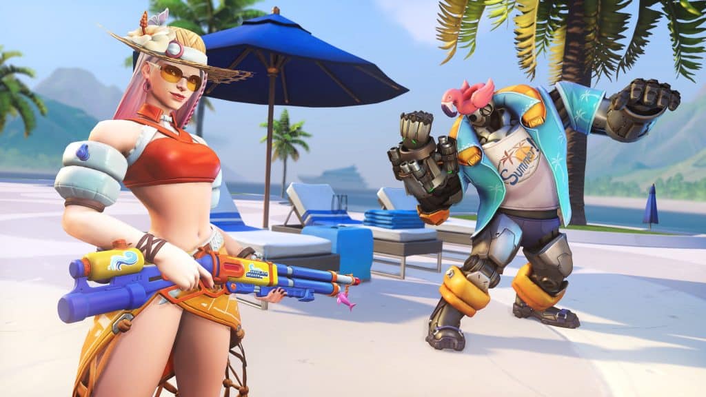 Overwatch Summer Games Poolside Ashe