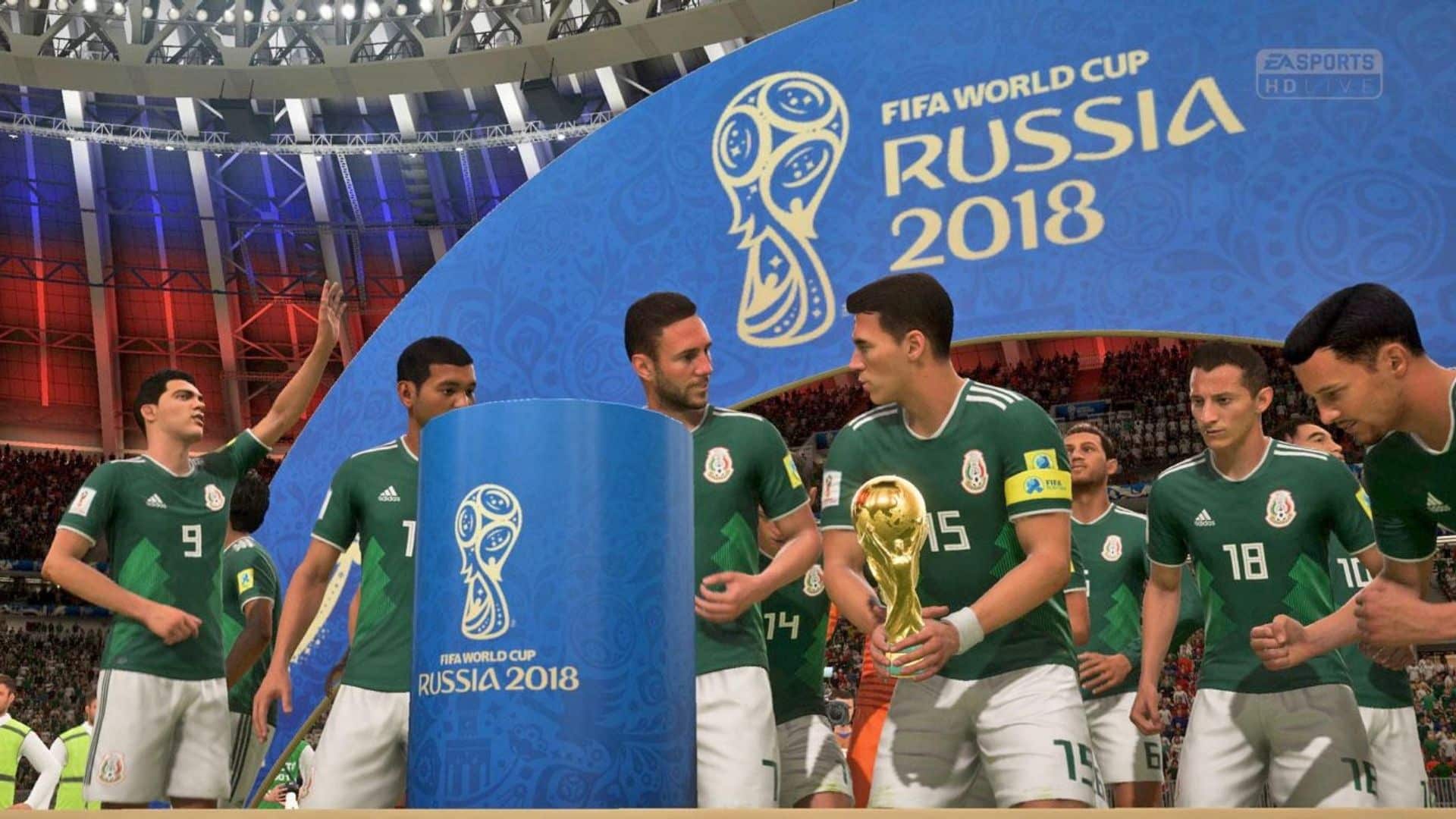 FIFA 18 World Cup mode and trophy