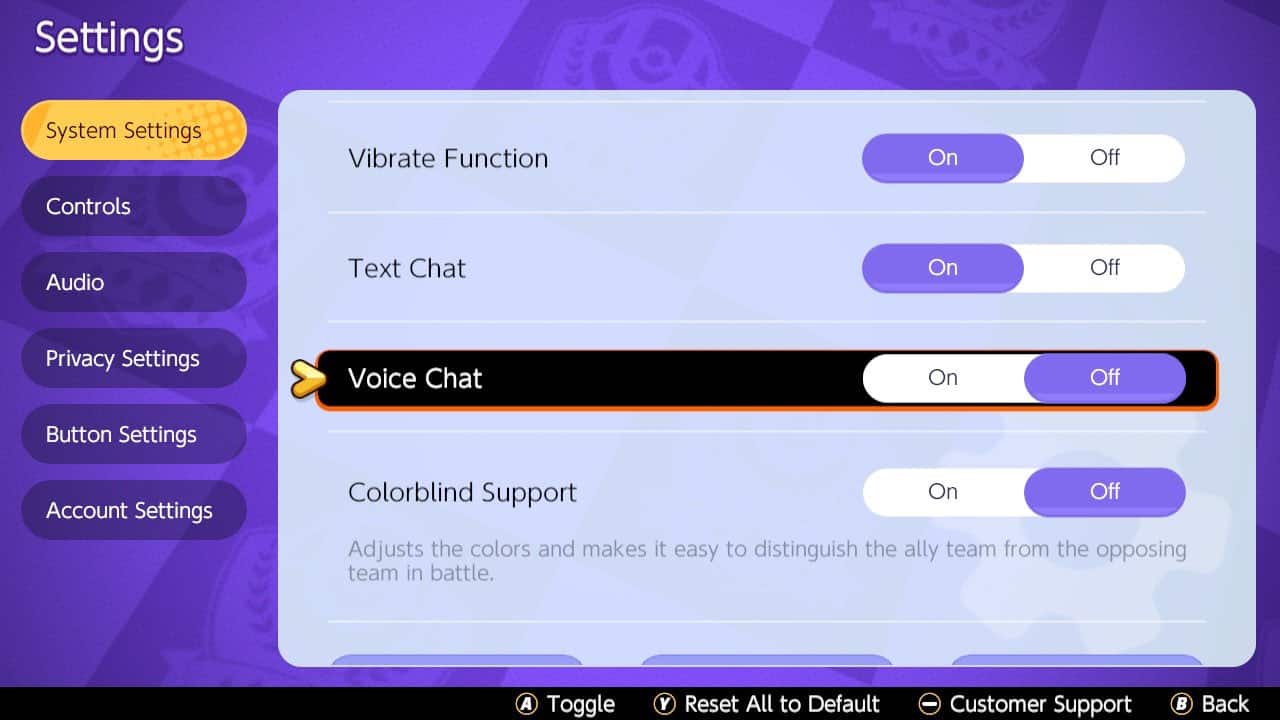pokemon unite voice chat