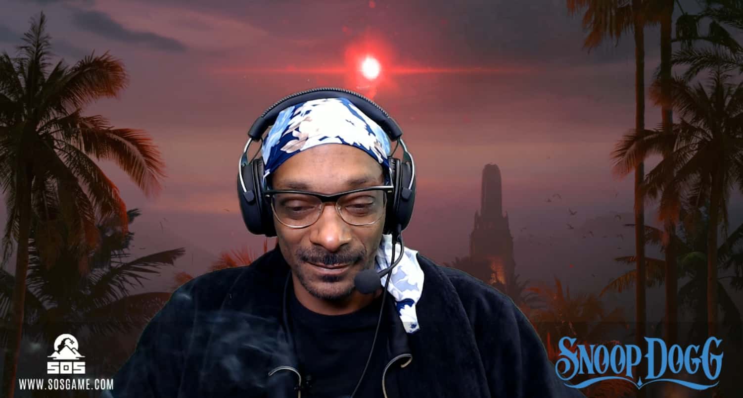 Snoop Dogg streaming on Twitch