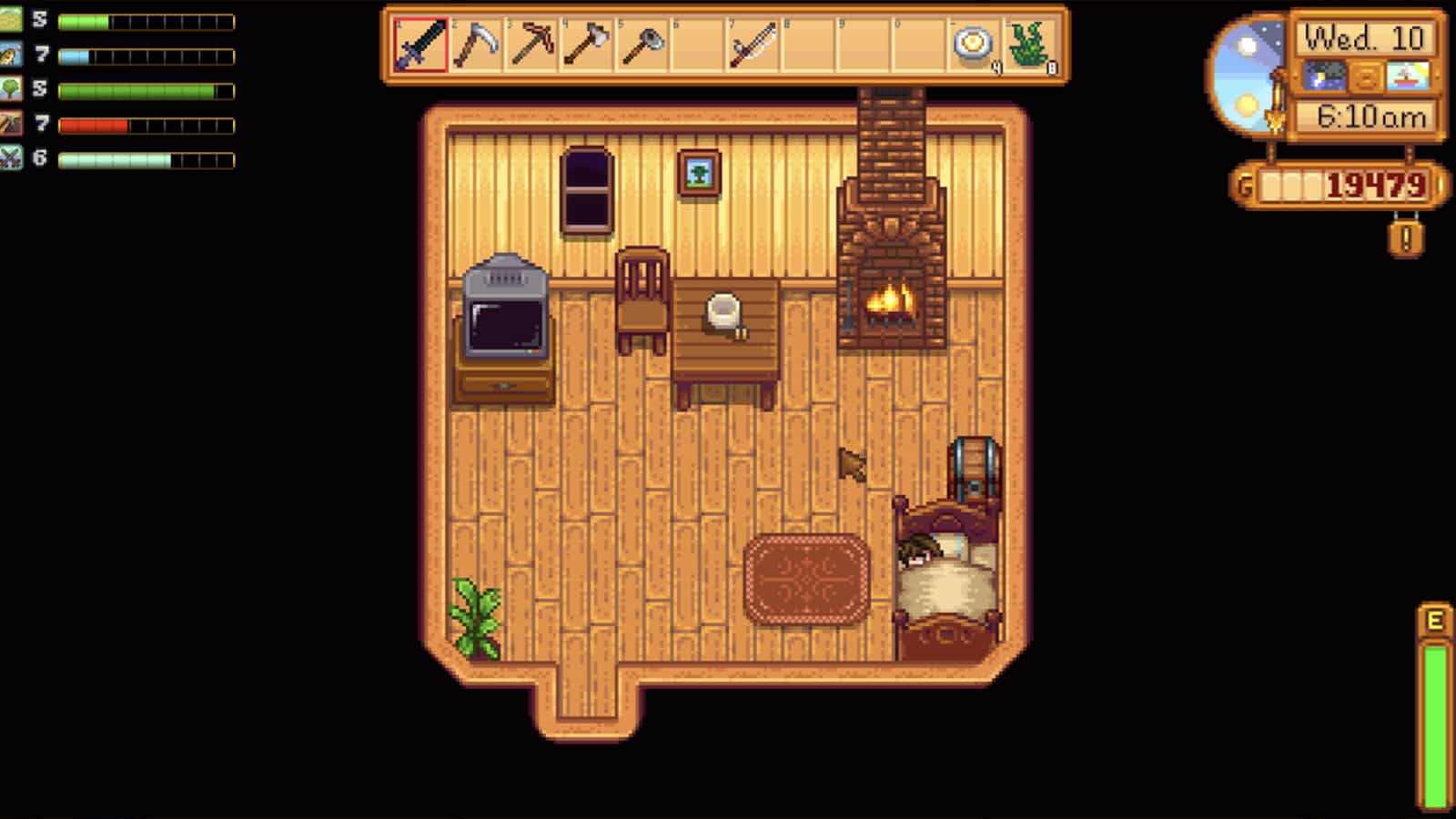 stardew valley experience bars mod