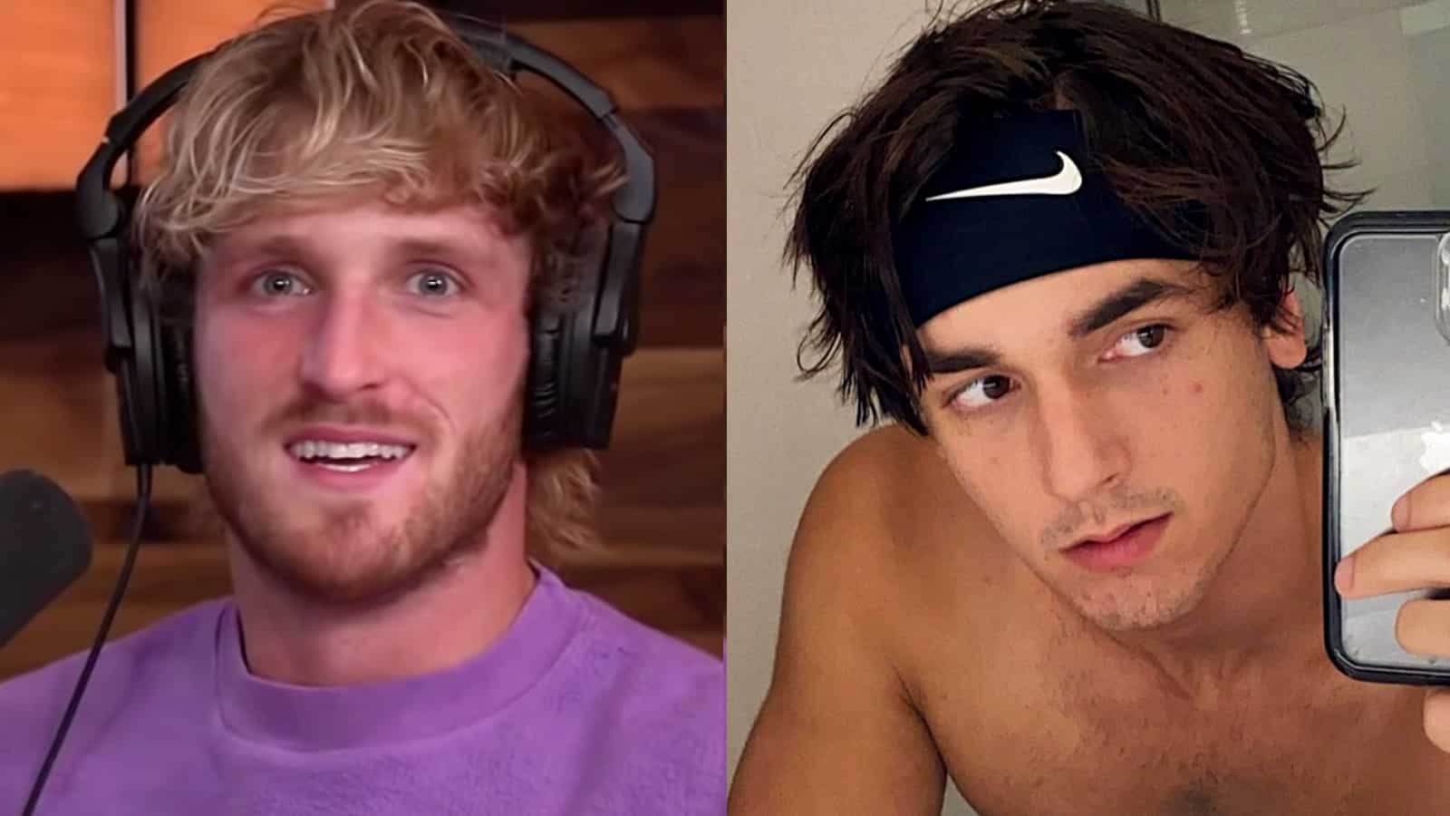 Logan Paul in image next to Bryce Hall