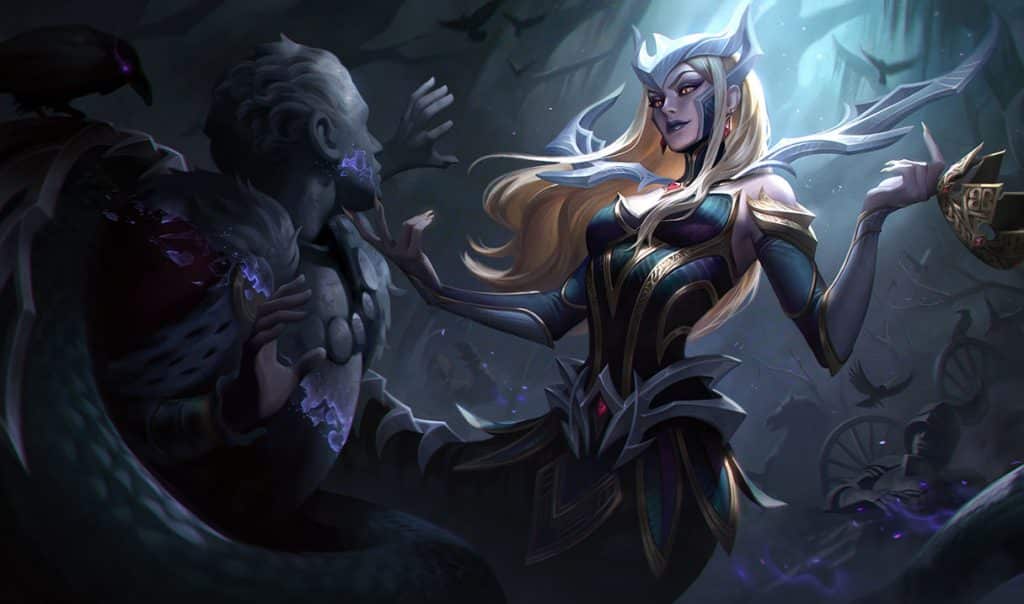 Five LoL champs -- including Cassiopeia -- are getting new "Coven" skins.