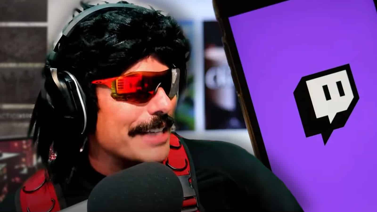Dr Disrespect laughs at differences between YouTube and Twitch streaming.