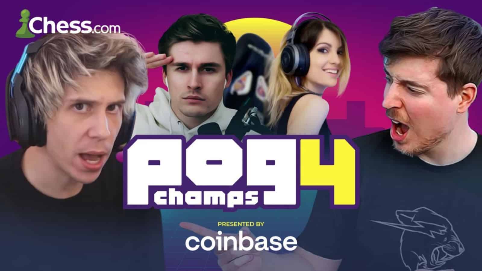 pogchamps4 chess tournament announced