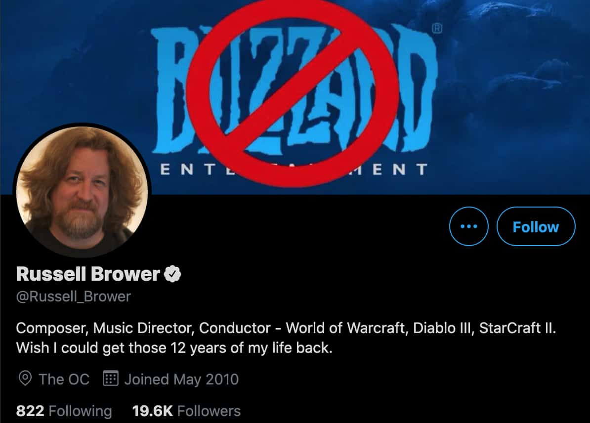 Russell Brower Activision Blizzard