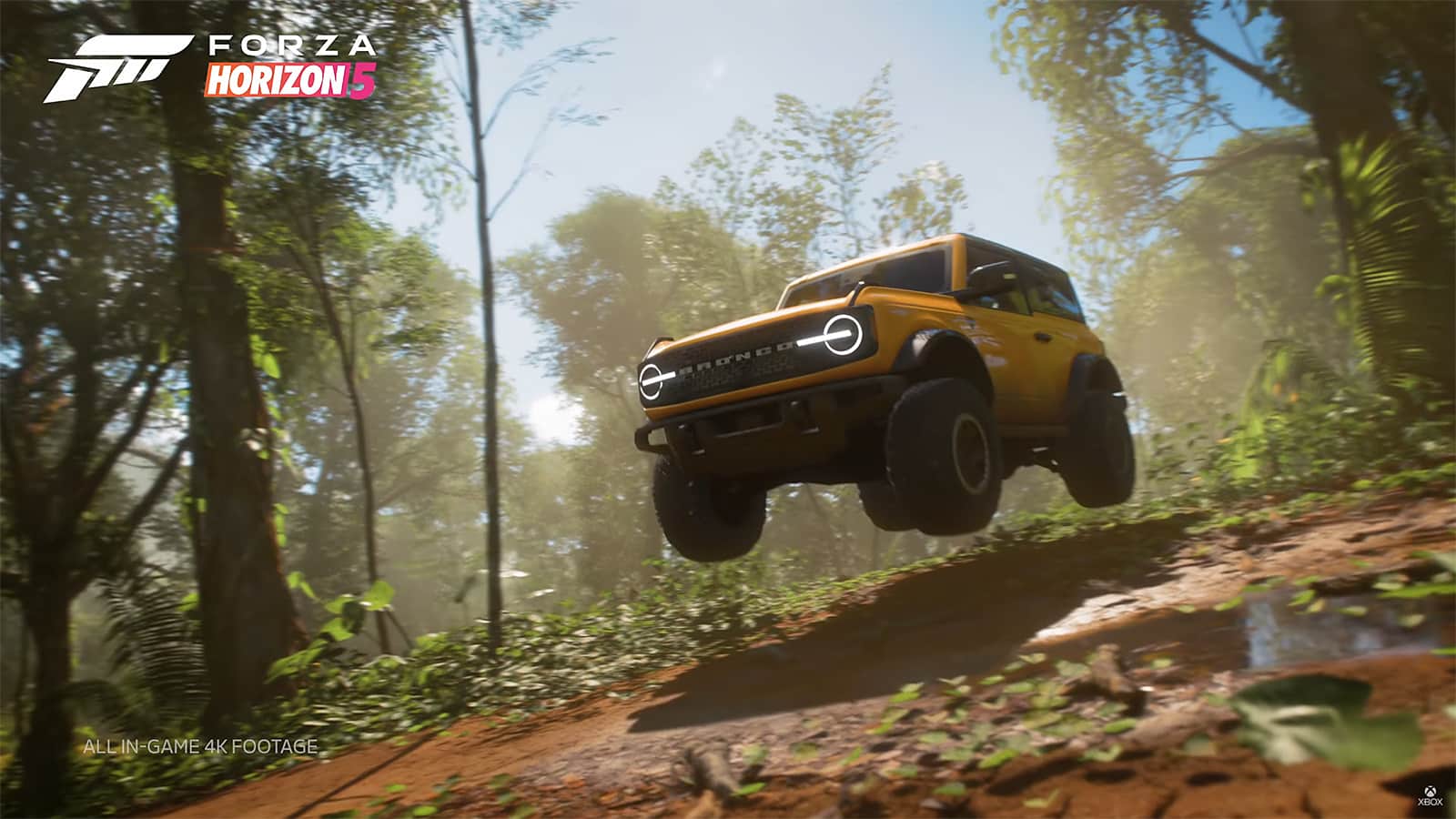 A screenshot of the Bronco Badlands in Forza Horizon 5