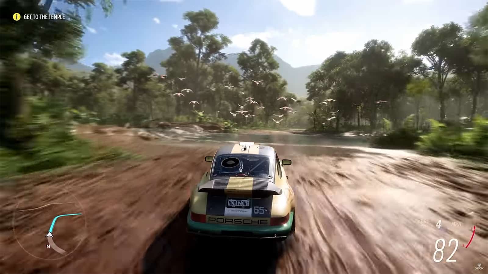 Porsche Forza Horizon 5 in the jungle