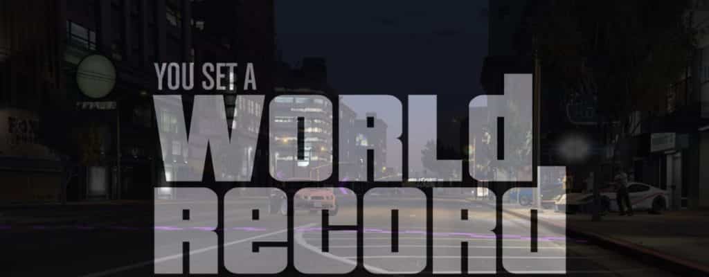 GTA online world record