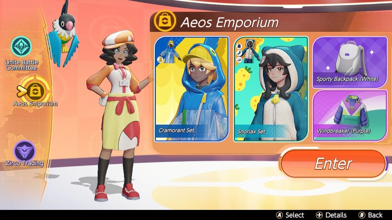 Pokemon Unite Aeos Emporium