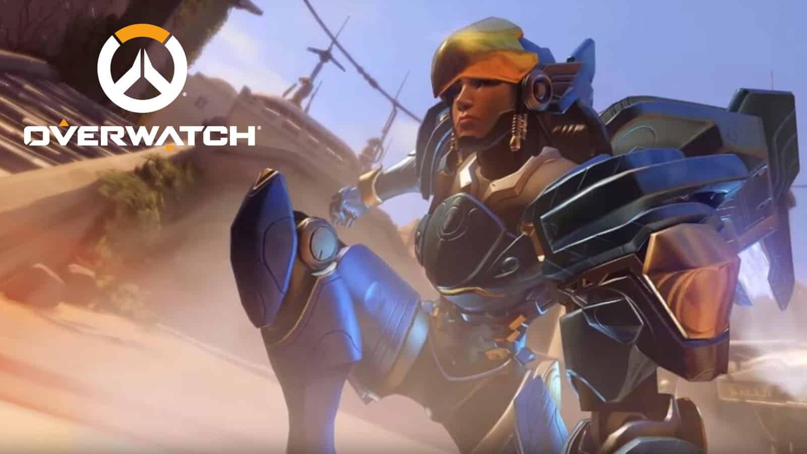 Pharah on Temple of Anubis
