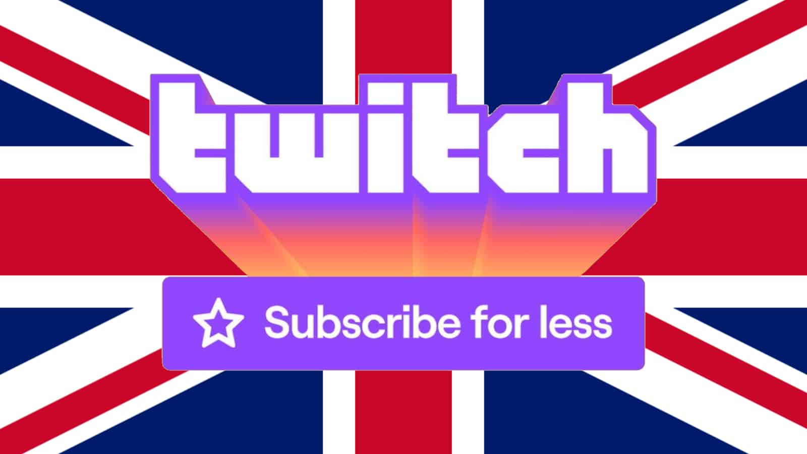 Twitch subs in the uk