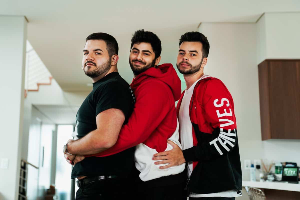 100 Thieves Yassuo with CouRageJD and Nadeshot
