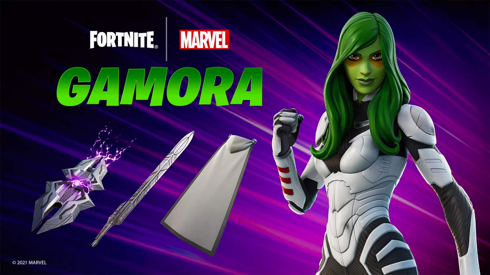 Fortnite Gamora cosmetic